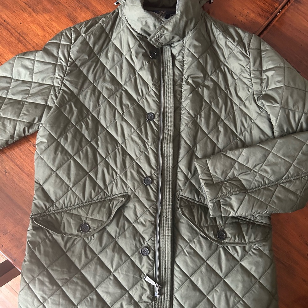 Quilted Green Jacket